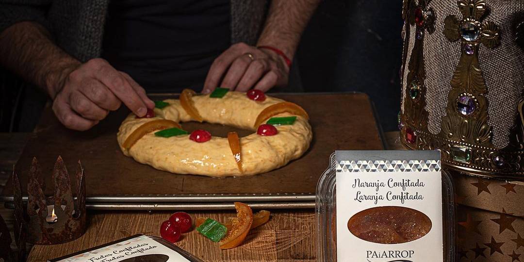 Cómo hacer fruta escarchada sin azúcar para decorar tu roscón de Reyes